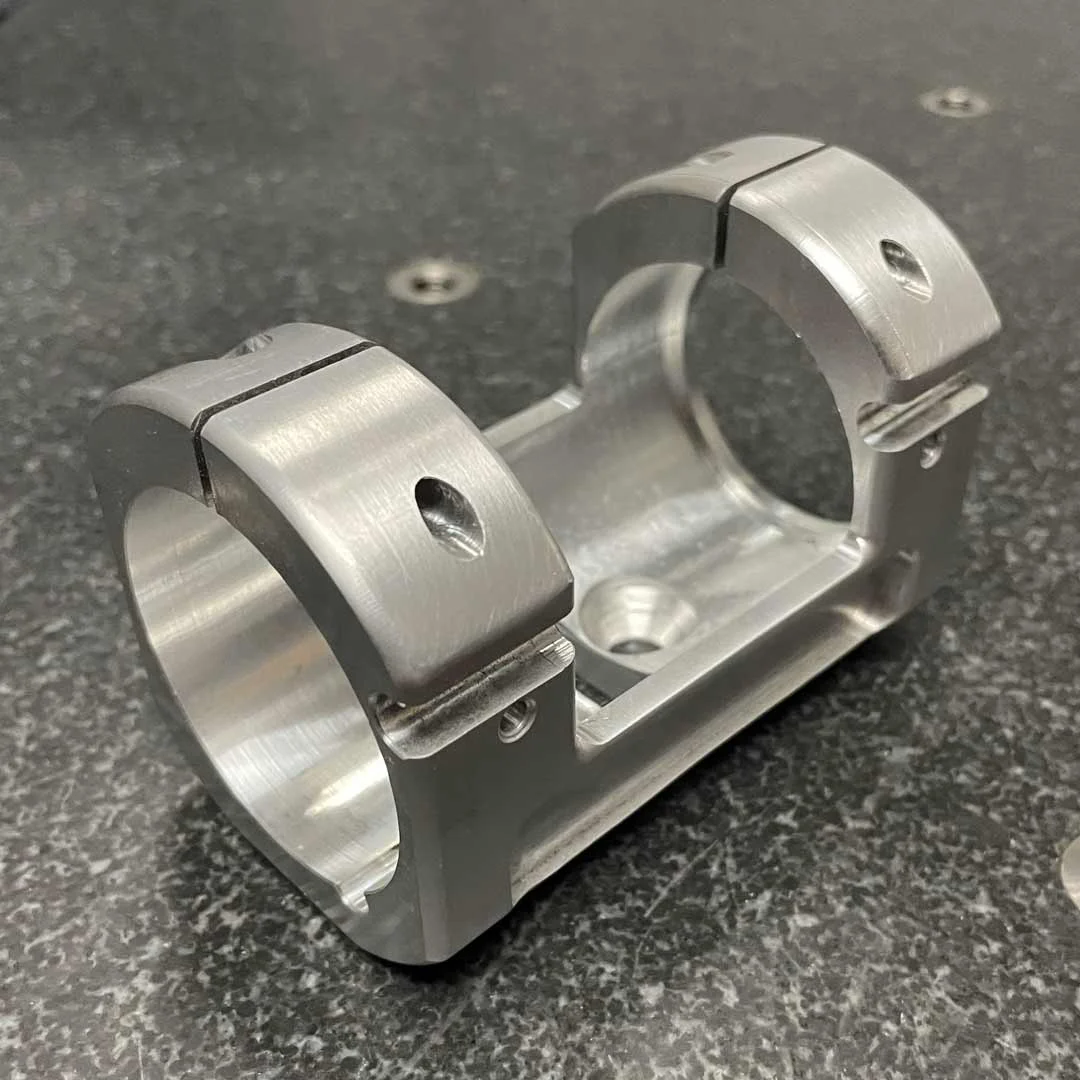Precision machined part produced by Genoa Tool.